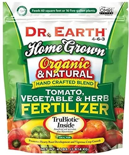 Dr. Earth Tomato, Vegetable & Herb Fertilizer